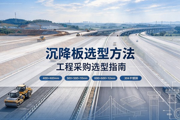 铜仁沉降板选择方法