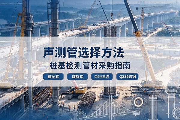 铜仁声测管选型标准