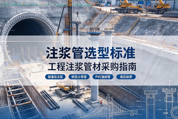 铜仁注浆管选型标准
