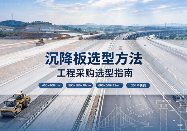 铜仁沉降板选择方法